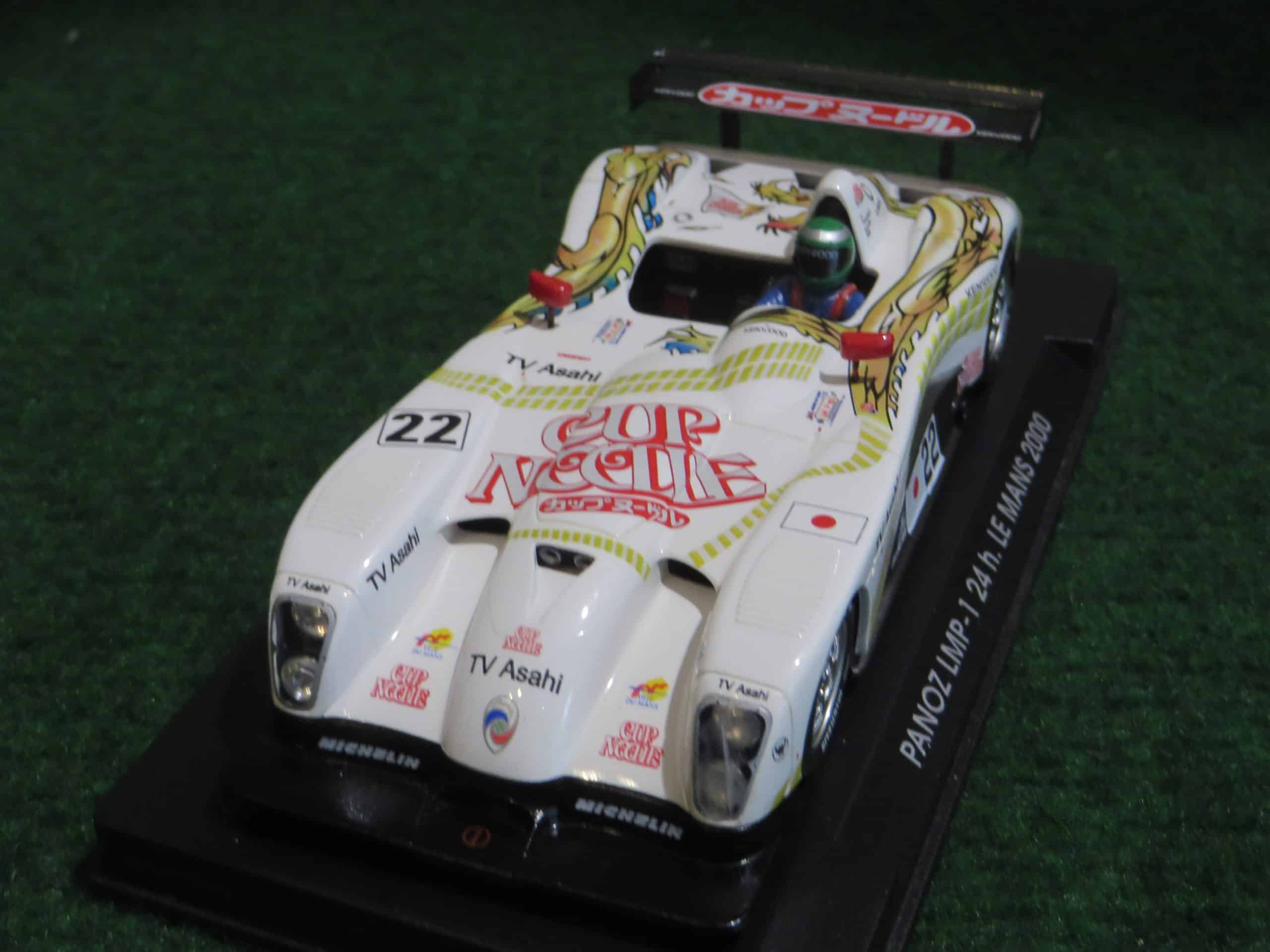 Scale 1/32 Analogue FLY slotcar: Panoz LMP-1 #23 24h Le Mans 2000