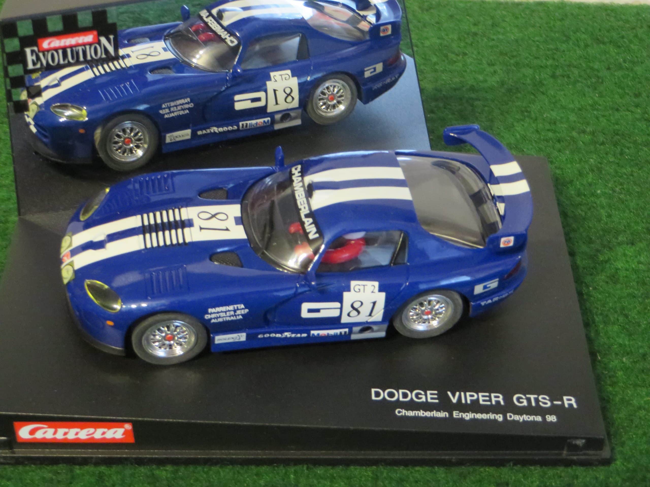 Voiture De Slot Carrera Evolution – Dodge Viper GTS-R – 1/32 – Réf. 25408