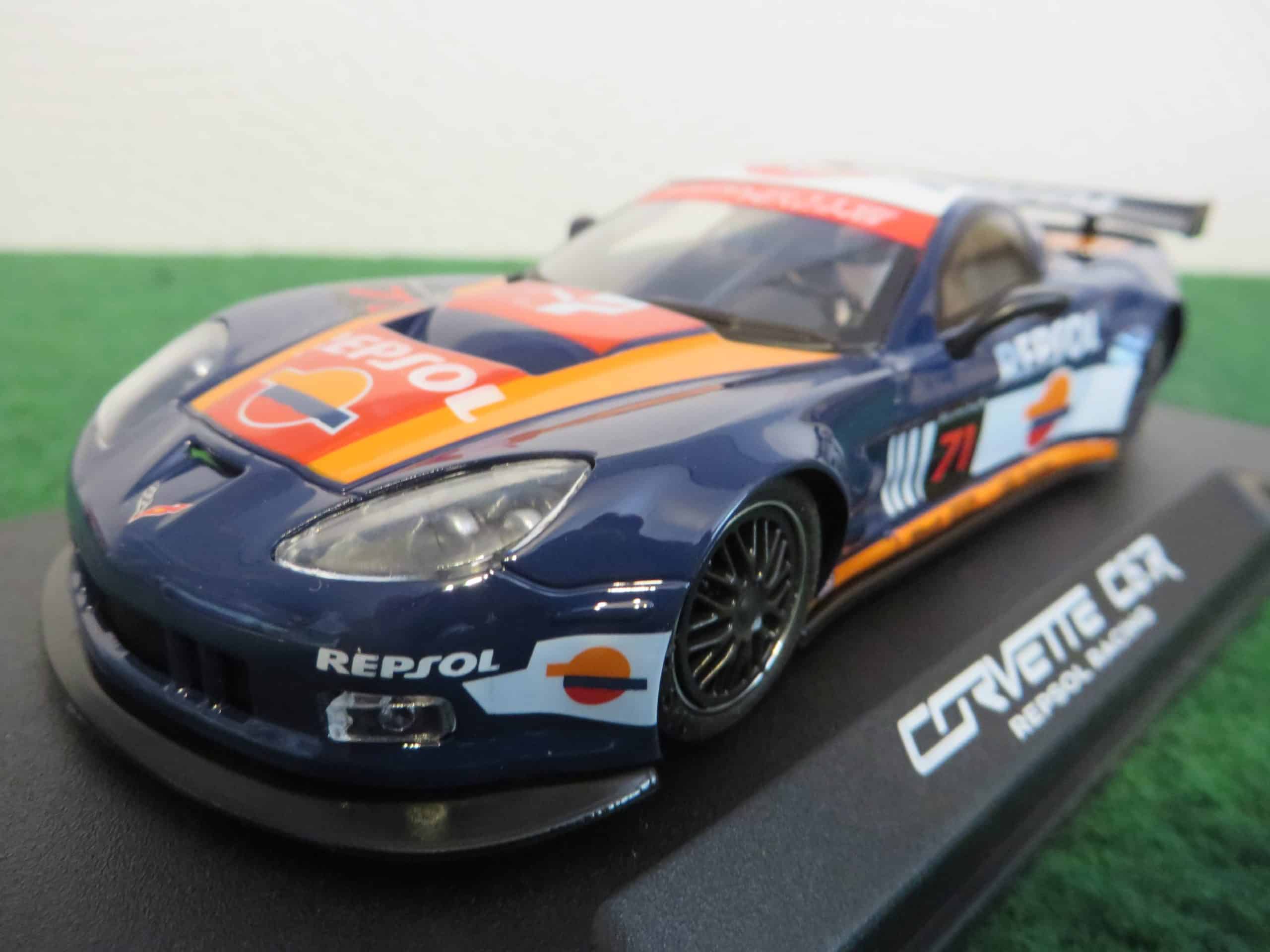 SLOT CAR Voiture de Circuit CORVETTE C6R TEST CAR NSR 1/32