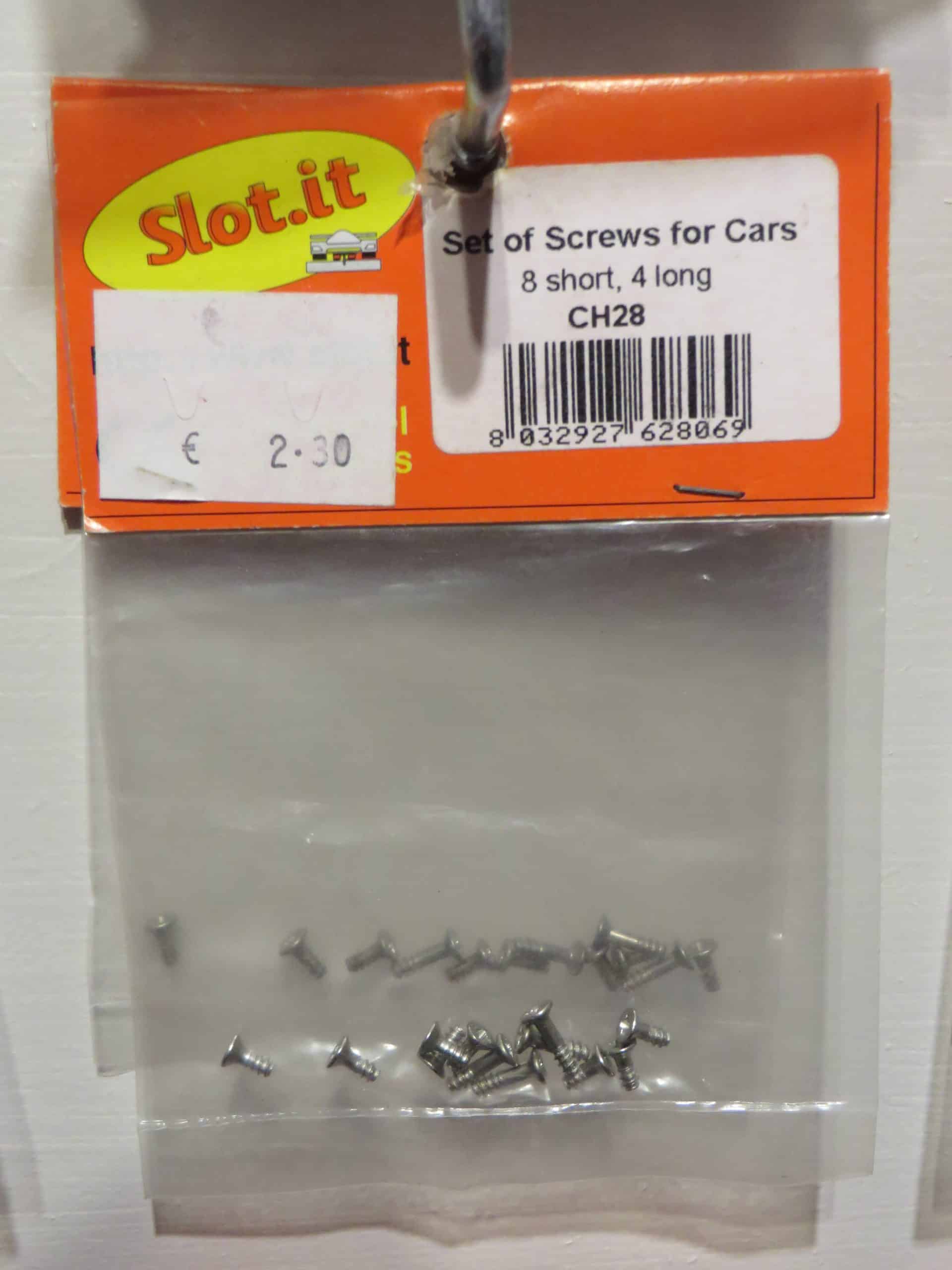 SET SCREWS FOR CARS Slotcar Garage Belgium