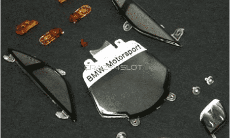 SLOT.IT TRANSPARENT PARTS MCLAREN F1 GTR