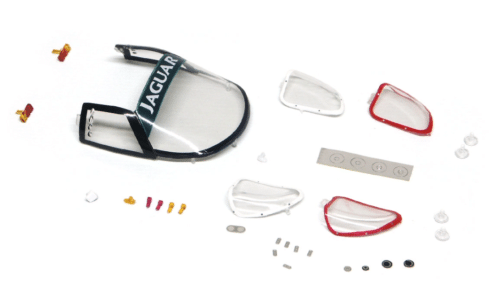 SLOT.IT TRANSPARENT PARTS JAGUAR XJR9