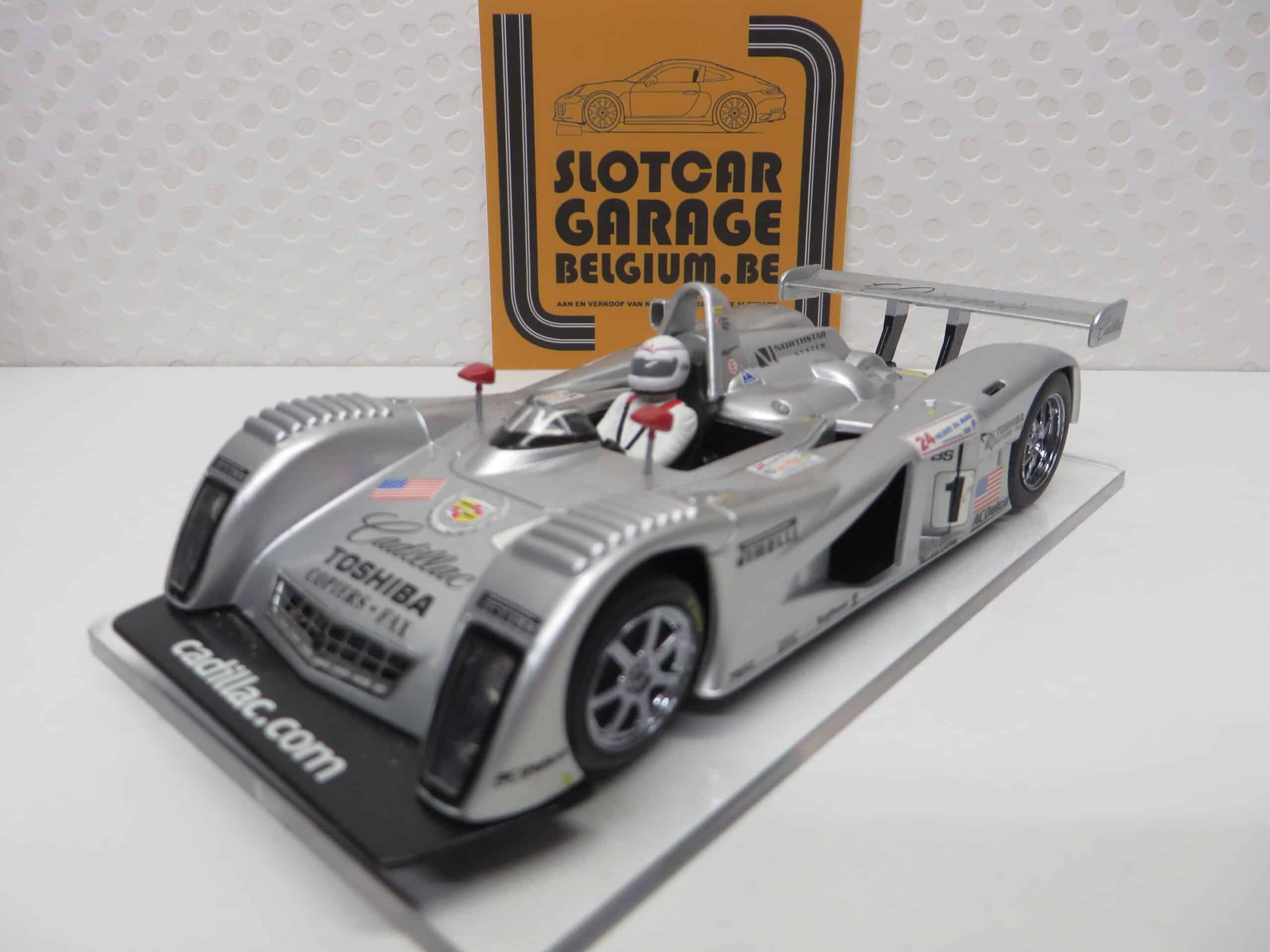Voiture Scalextric C2259 Cadillac LMP 'Dams No.3' - 1/32 Slot Car, NIB, Collection