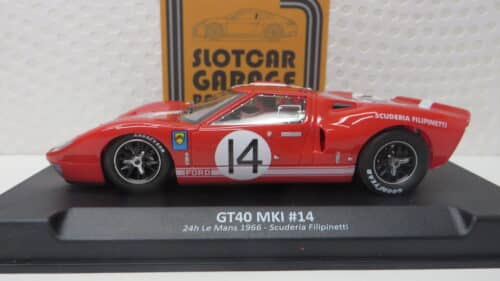 NSR FORD GT40 MKI | Slotcar Garage Belgium