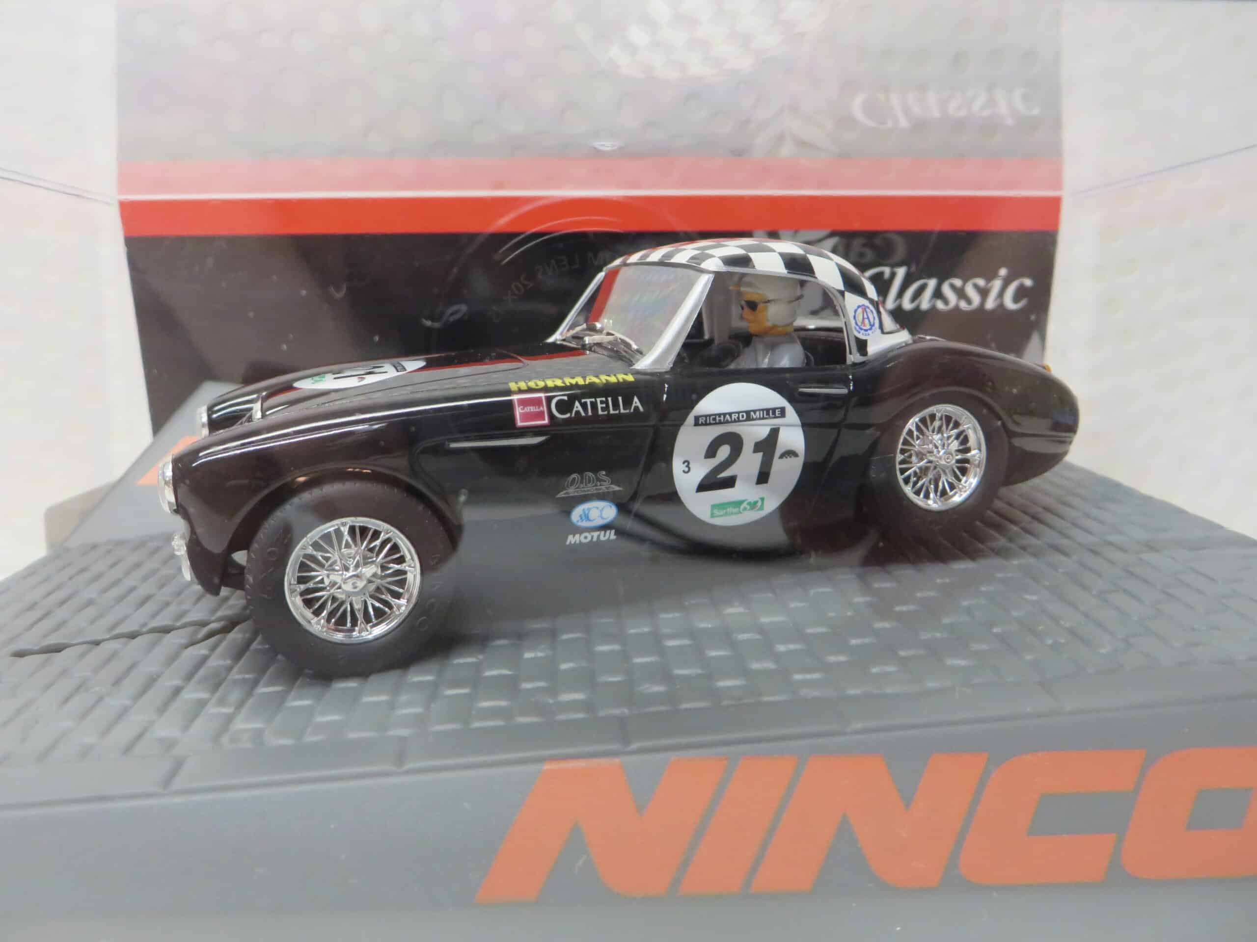 Austin Healey Sprite mk1 1958 Coupes des Alpes | 1/32 slot c