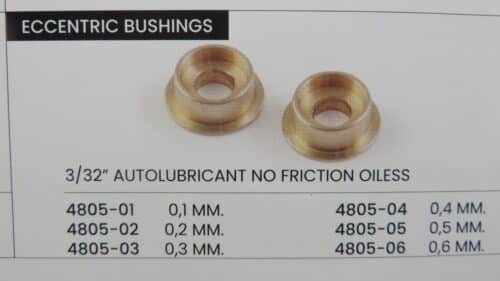 NSR ECCENTRIC 0,2mm BUSHINGS