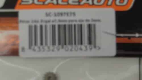 SCALEAUTO PINION 7,5MM 14T ERGAL