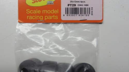 SLOT.IT PT29 (20x12mm)F22 RACING TIRES