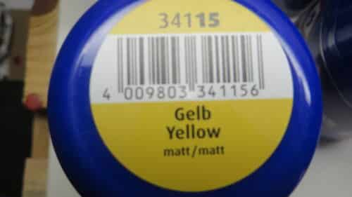 REVELL SPRAY COLOR YELLOW