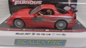 SCALEXTRIC MAZDA RX7 FAST&FURIOUS