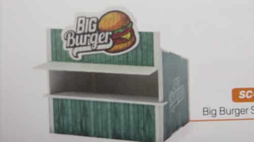 SCALEAUTO BURGER STAND