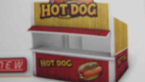 SCALEAUTO HOT-DOG STAND