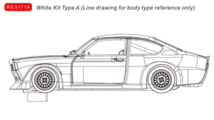 REVOSLOT OPEL KADETT WHITE KIT
