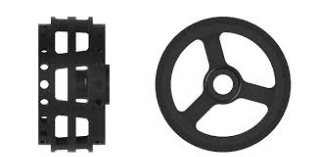 SCALEAUTO EXTREME FRONT WHEELS 3D