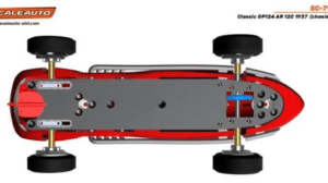 SCALEAUTO CLASSIC GP 1/24 ALFA ROMEO 12C 1937