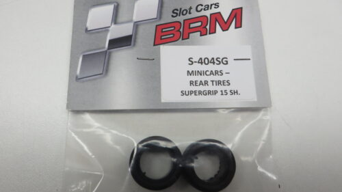 BRM MINICARS REAR TIRES SUPERGRIP
