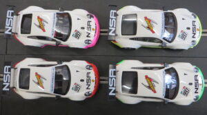 NSR SLOTLANDIA COMPLETE 4 CARS SET