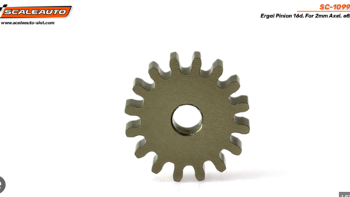 SCALEAUTO PINION 16 TH ERGAL
