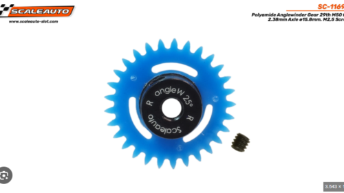 SCALEAUTO ANGLEWINDER GEAR 29 TH