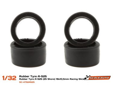 SCALEAUTO TIRES 19 X 10.5 MM SHORE 25