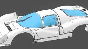 BRM FERRARI 330P4 / 412P WHITE KIT  (scale 1/24)
