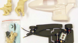 BRM FULL WHITE SIDECAR KIT  (scale 1/18)