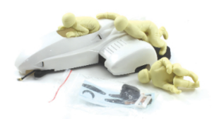 BRM FULL WHITE SIDECAR KIT  (scale 1/18)