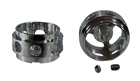 SIDEWAYS WHEELS 17.3X8.2 MAGNESIUM