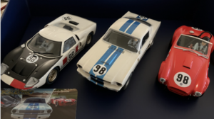 SCALEXTRIC KEN MILES TRIPLE PACK
