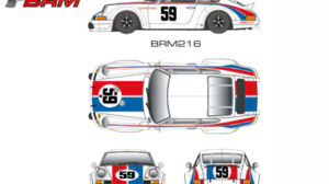 BRM PORSCHE 911 RSR   (scale 1/24)