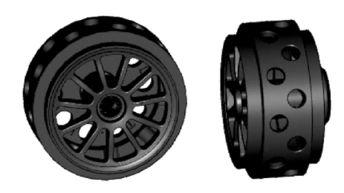 SLOT.IT 3D WHEELS 16.5X8.2