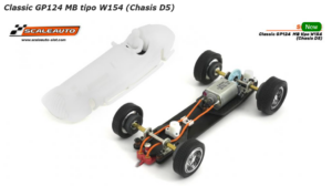 SCALEAUTO CLASSIC GP 124 MERCEDES TIPO (scale 1/24)